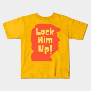 Lock him up! Trump Hitchcock Kids T-Shirt